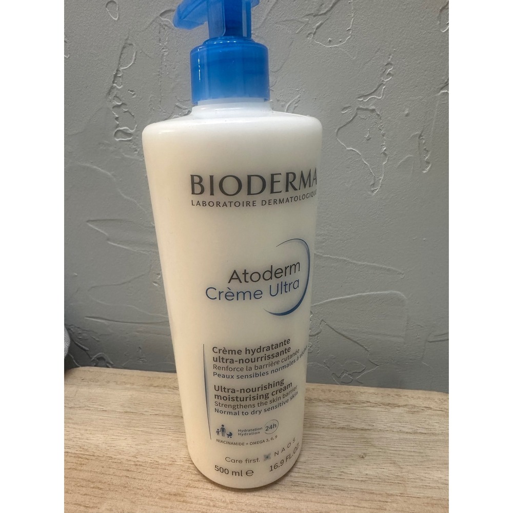 Bioderma Atoderm Creme Ultra Nourishing Moisturising Cream 500ml 16.9‎ Fl Oz